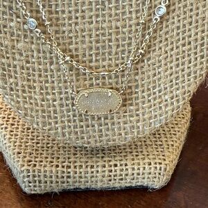 Kendra Scott double stranded Elisa necklace